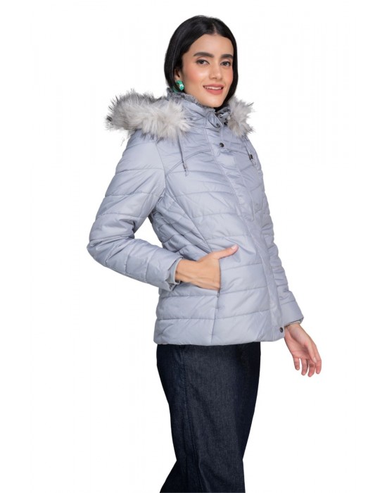 WWomen Jacket Silver grey